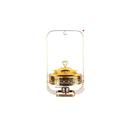 Signature Gold Plated DF-68050 Round Chafing Dish