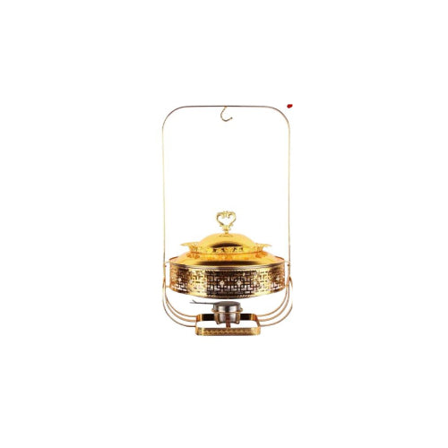 Signature Gold Plated DF-68050 Round Chafing Dish