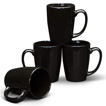 Black Ceramic 6pcs Tea/Coffee Mug