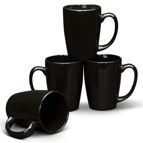 Black Ceramic 6pcs Tea/Coffee Mug