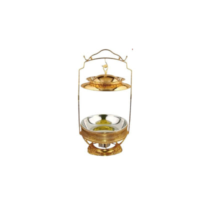 Signature Gold Plated DF-68061 Round Chafing Dish