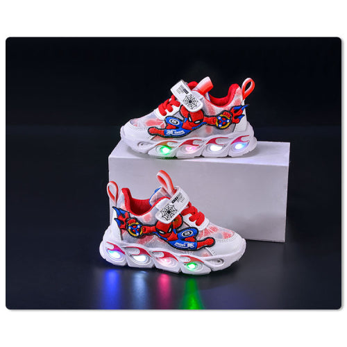 Fashion Kids Spiderman LED Sneakers