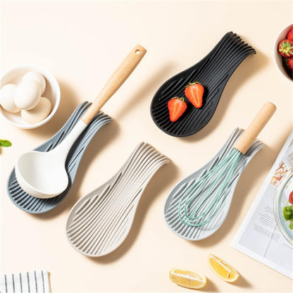 Flexible Silicone Spoon Rest/Holder