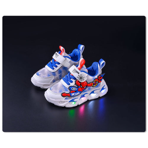 Fashion Kids Spiderman LED Sneakers