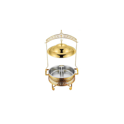 Signature Gold Plated DF-99051 Round Chafing Dish