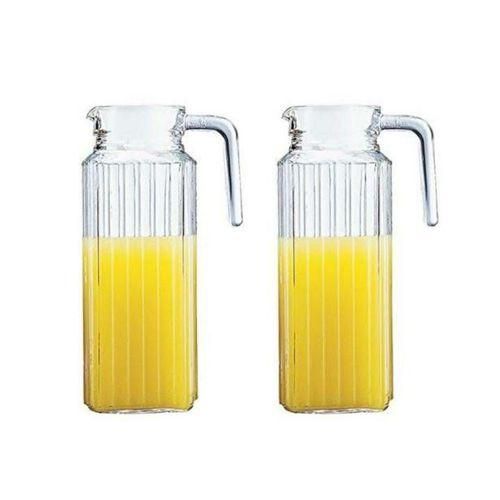 Classic Transparent 1.1L Glass Water Jug