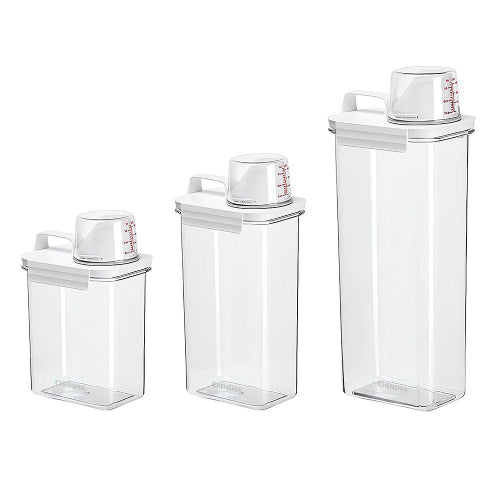 Storage containers with Measuring Cups