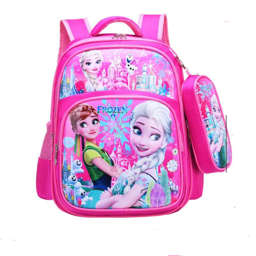2 in 1 Cartoon Themed School Bag