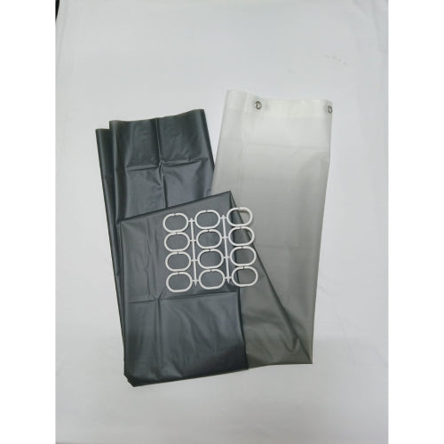 Waterproof 180x180cm Shower Curtain with Hooks