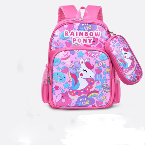 2 in 1 Cartoon Themed School Bag