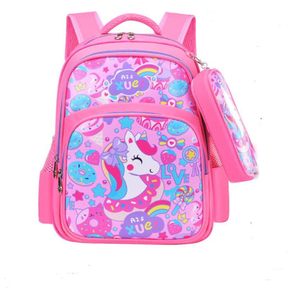 2 in 1 Cartoon Themed School Bag