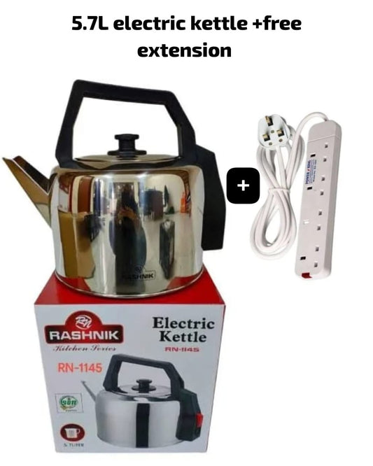 Rashnik RN-1145 Electric Kettle + Free Extension
