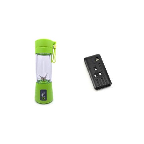Portable Rechargable Blender Juicer with 10000MAH Power Bank