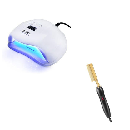 Professional Nail UV Lamp with Commercial Hot Comb