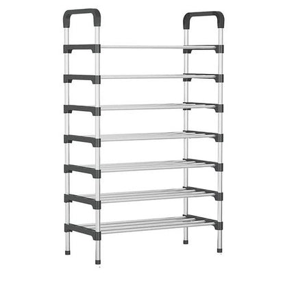 Adjustable Portable 6 Layer Shoe Rack