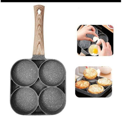 Non-stick 4-Slots Egg Frying Pan