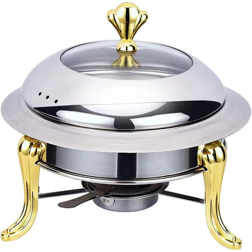Round 28cm Stainless Steel Chafing Dish