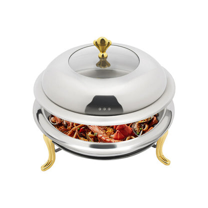 Round 28cm Stainless Steel Chafing Dish