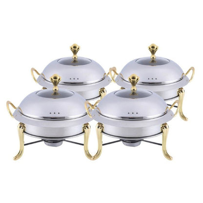 Round Stainless Steel 28cm Chafing Dish