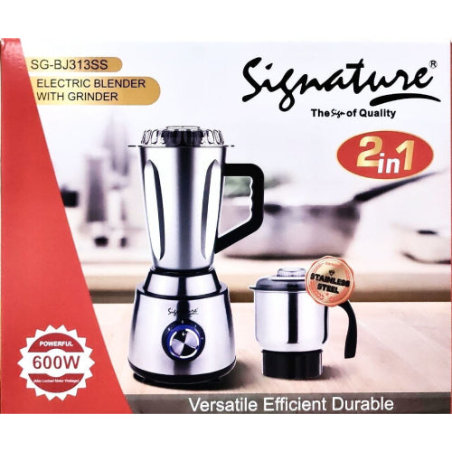 Signature SG-BJ313SS 2in1 Electric Blender