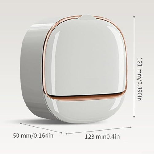 Flip-Top Waterproof Wall Mounted Soap Box