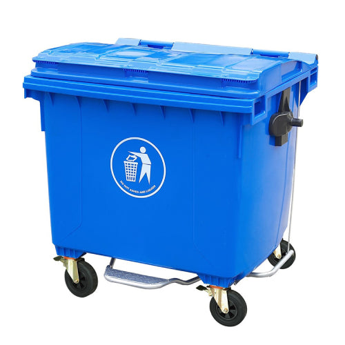 TT Large 1100L Wheeled Waste Bin