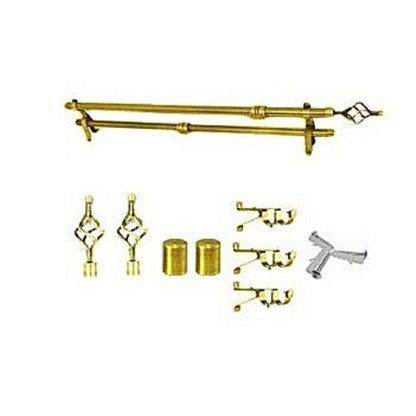 Adjustable Metal Iron 1-meter Double Rod