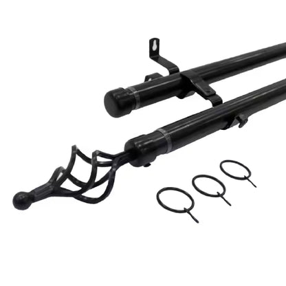 Adjustable Metal Iron 2-meter Double Rod