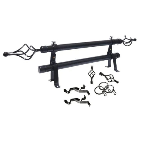 Adjustable Metal Iron 3-meter Double Rod
