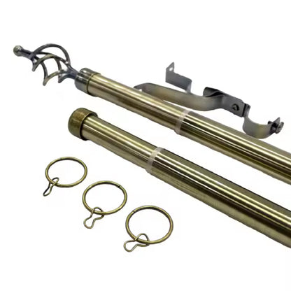 Adjustable Metal Iron 4-meter Double Rod