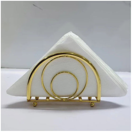 Metallic Gold Serviette Holder