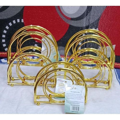 Metallic Gold Serviette Holder