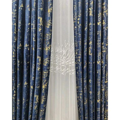 Marble Sheer Ring 3pcs Curtains