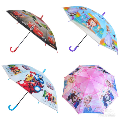 Durable Cartoon Themed Kids Umbrella