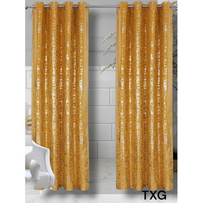 Marble Sheer Ring 3pcs Curtains