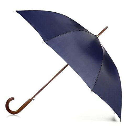 Classic Wooden J Stick Handle Umbrella