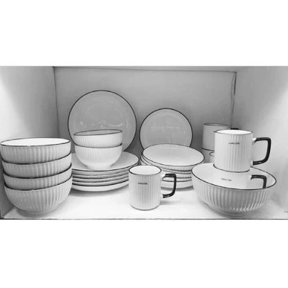 24Pcs Japanese Dinner Set