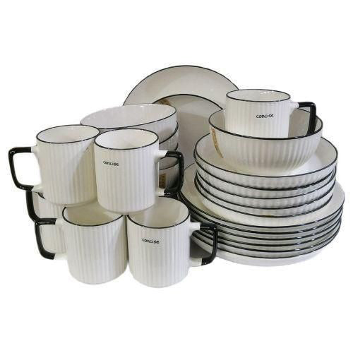 24Pcs Japanese Dinner Set