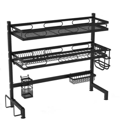 Double Layer Over-the-Sink Dish Rack