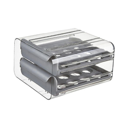 Acrylic 32 Grid Double Layer Egg Holder