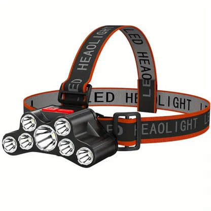 Rechargeable 7 Led High Power Headlamp