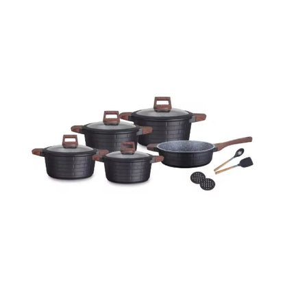 Ucc Life Granite 13pcs Coating Cookware Set
