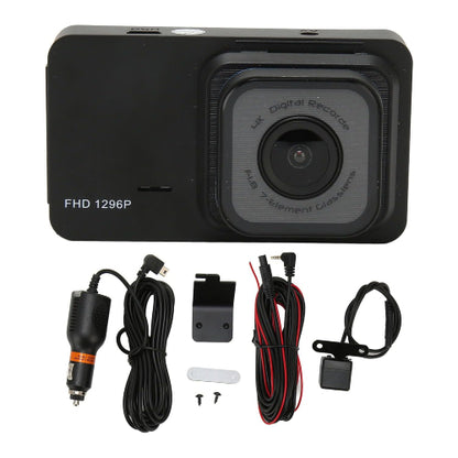 T603 Dual 1296P Dash Camera