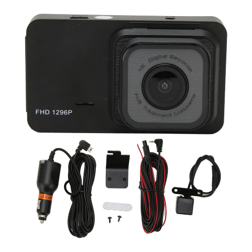 T603 Dual 1296P Dash Camera