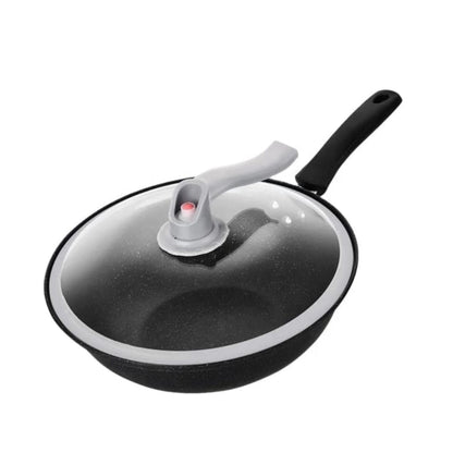 Nonstick 32cm Deep Frying Pan with Lid