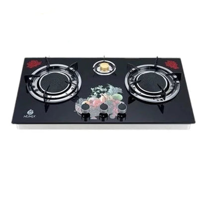Nunix GP-004 Infrared 3-Burner Gas Cooker