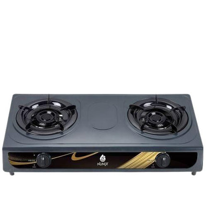 Nunix SC-002 Double Burner Gas Stove Cooker