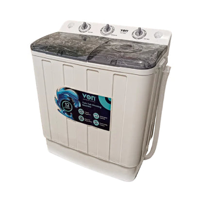 Von VALS-75BWY Twin Tub Washing Machine – 7.5Kg