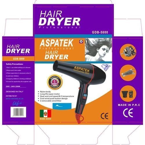 Aspatek Professional Blow Dryer