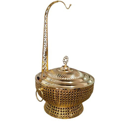Signature Gold Plated DF-68020 Round Chafing Dish